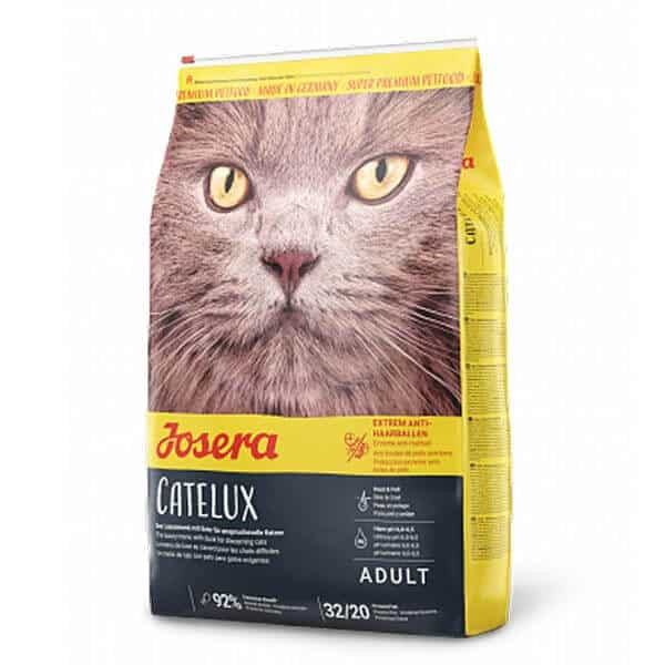 غذای گربه ی بالغ کت لوکس جوسرا دو کیلویی بسته بندی شرکتی josera catelux