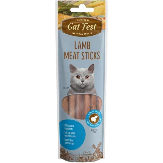 تشویقی مدادی گربه کت فست در ۴ طعم Cat fest cat treats