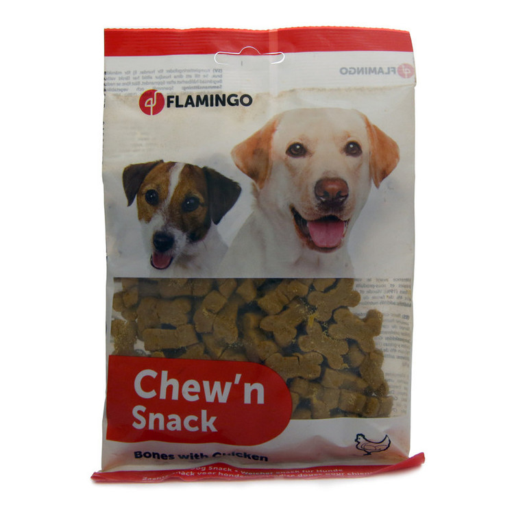 تشویقی سگ فلامینگو سگ با طعم مرغFlamingo chewn snack