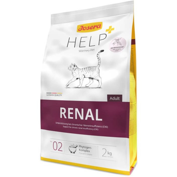 غذای خشک گربه جوسرا مدل رنال در بسته بندی دو کیلویی شرکتی josera renal cat food