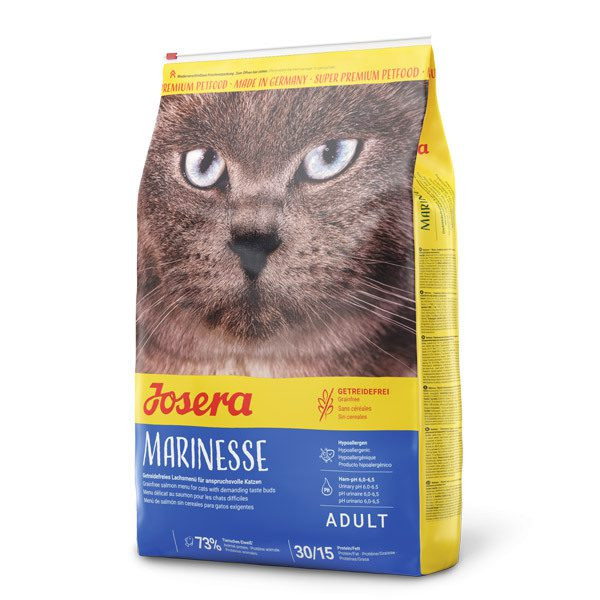 غذای خشک گربه جوسرا مارینس در بسته بندی دو کیلویی شرکتی Josera Marinesse