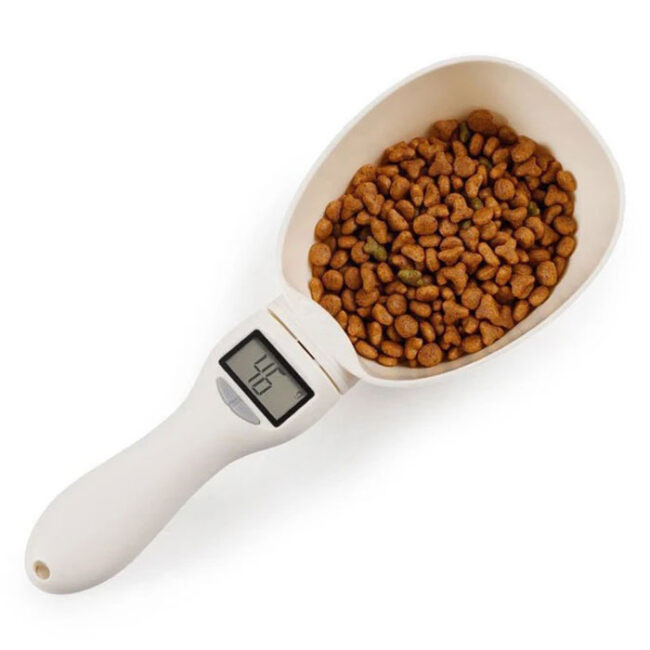ترازوی دیجیتال غذای خشک سگ و گربهDigital Cat and dog Food Scale