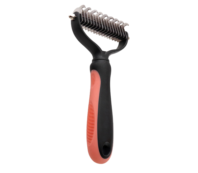 شانه و برس گره باز کن سگ و گربهDog and cat detangling comb