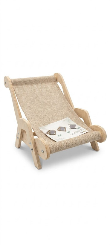 Pet lounge bed صندلی ساحلی واستراحت حیوانات چوبی (گربه و سگ کوچک)