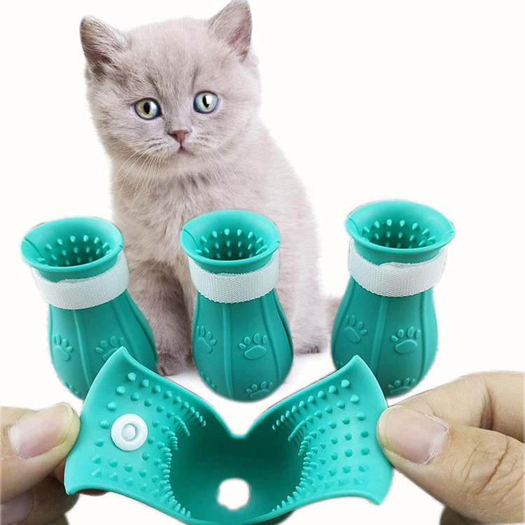 کفش سیلیکونی گربه Silicone cat shoes